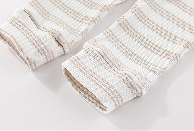 Baby Boy Girl 10 Piece Combined Type Clothing Set Cotton Baby Bodysuits and Pants Set Home Outdoor Infant Clothes