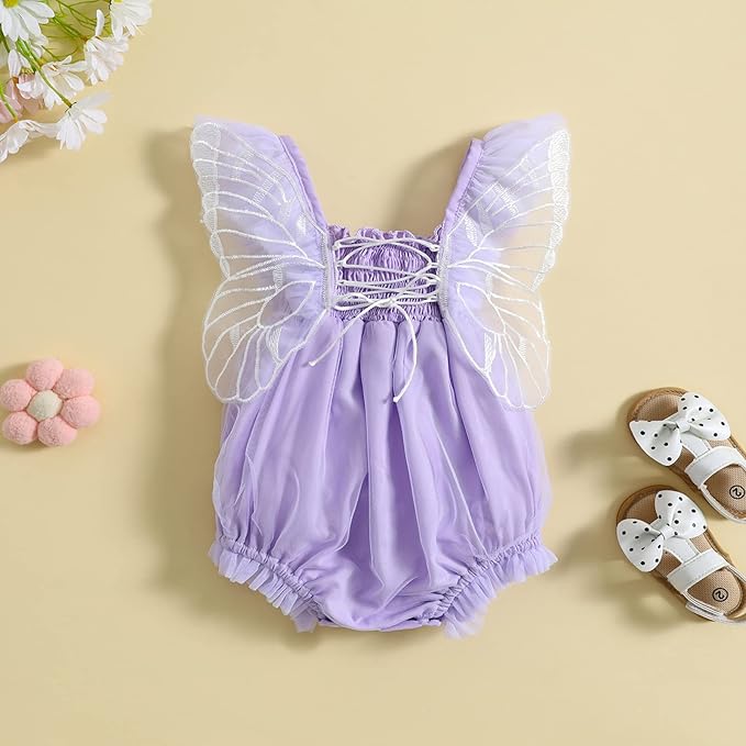 Baby Girl Clothes Floral Boho Lace Romper Bodysuit Romper Jumpsuit Summer Outfit Summer Baby Clothes Girls