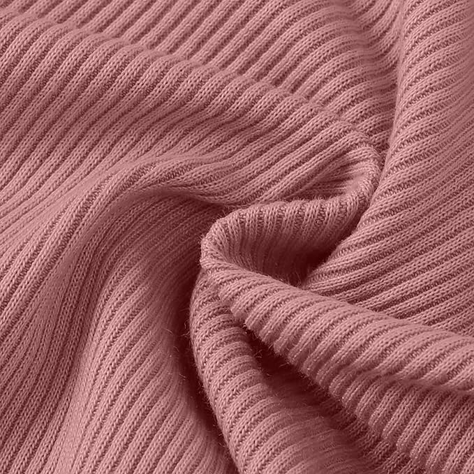 OPAWO Onsies for Baby Girls' Bodysuits 3 Pack Neutral Baby Clothes Spaghetti Strap & Long Sleeve Fall Baby Undershirt 0-2T