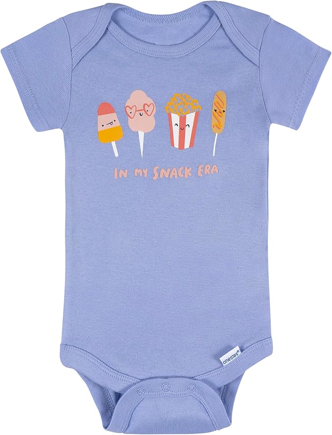 Onesies Brand baby-girls 8-pack Short Sleeve Mix & Match Bodysuits