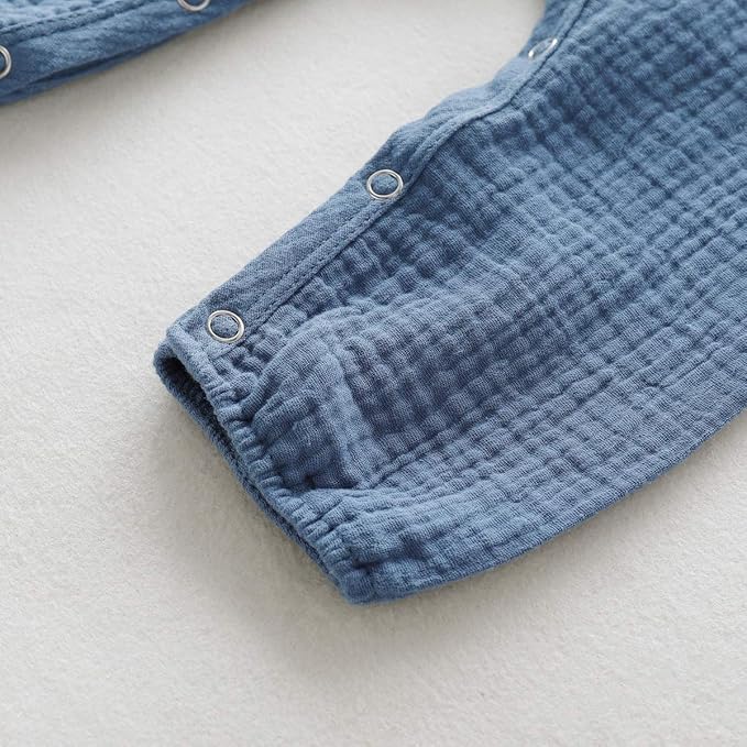 Infant Baby Girl Clothes Newborn Girl Romper Fall Winter Outfit Ruffle Long Sleeve Jumpsuit Romper Cute Baby Girl Outfit