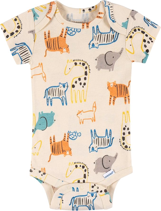 Onesies Brand unisex-baby 8-pack Short Sleeve Mix & Match Bodysuits