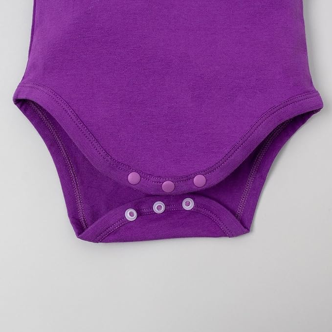 Magic Park 0-24M Infant Girl Romper Baby Girls Solid Color Bodysuit Toddler Ruffle Jumpsuit Shirts Casual Tops Baptism Shirt