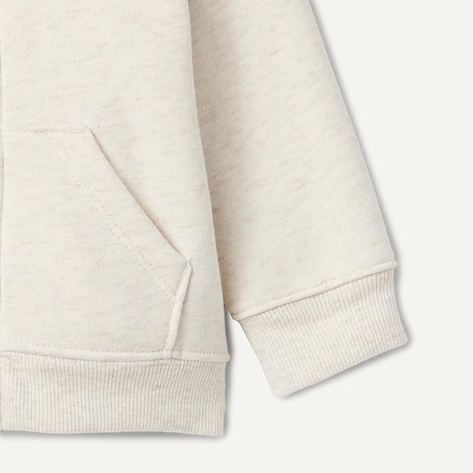 Amazon Essentials unisex-baby Sherpa Lined Full Zipper Hoodie