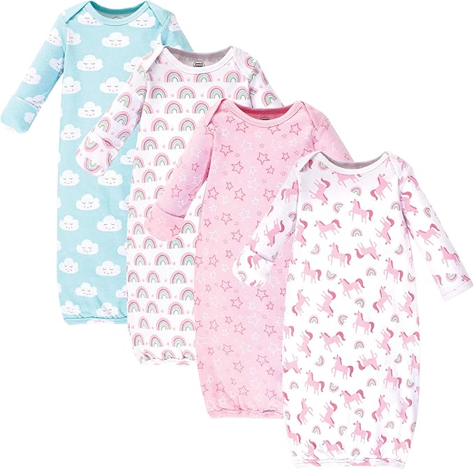 Luvable Friends unisex-baby Cotton Gowns