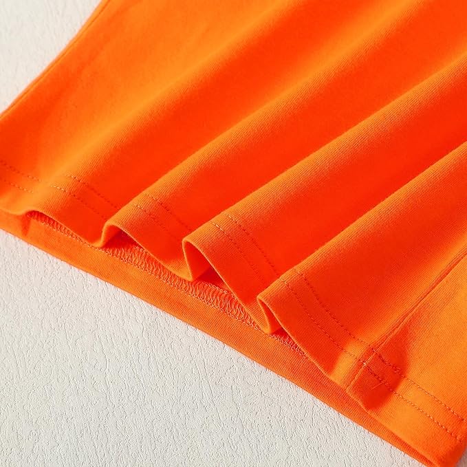 12M-14Y Toddler Baby Girls T Shirt Solid Color Blouse Ruffle Top Cotton Casual Tees Plain Shirt