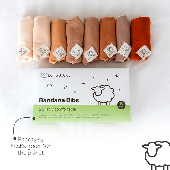 Bandana Cotton Baby Bibs