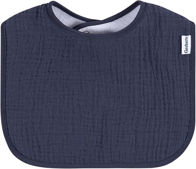 Gerber Unisex Baby Muslin 8 Pack Drooling Bibs