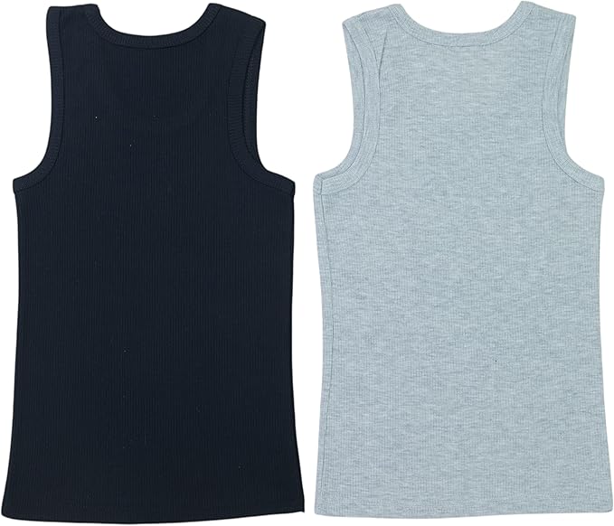 ToBeInStyle Boy's Pack of 4 Tank Tops