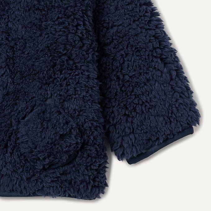 Amazon Essentials baby-boys Hooded Sherpa Jacket