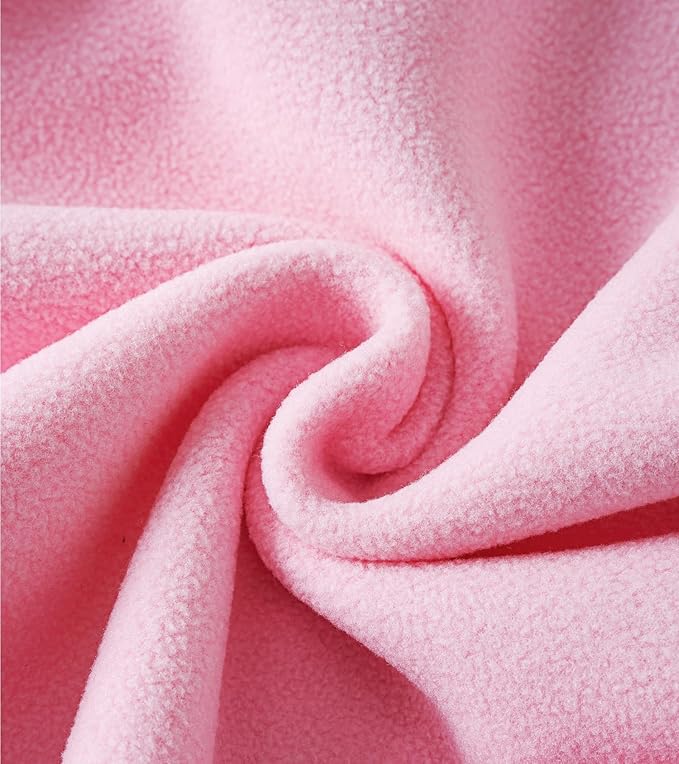 Toddler Fleece Jacket Kids Lightweight Outerwear Boys Girls Long Sleeve Fall Spring Coat 2-12 Years