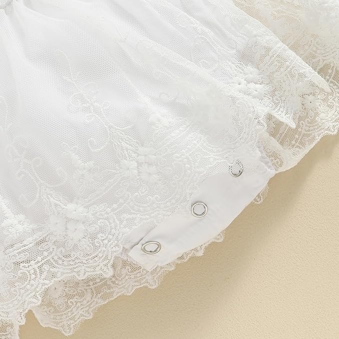 Baby Girl Clothes Floral Boho Lace Romper Bodysuit Romper Jumpsuit Summer Outfit Summer Baby Clothes Girls