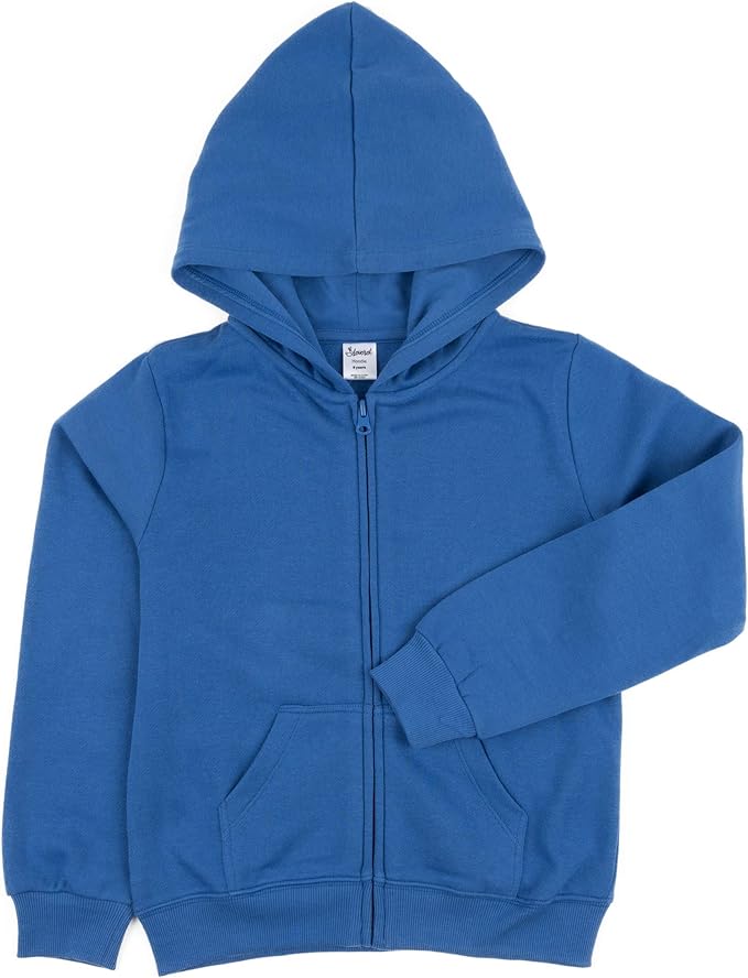Leveret Kids & Toddler Boys Girls Sweatshirt Hoodie Jacket Variety of Colors (Size 2-14 Years)