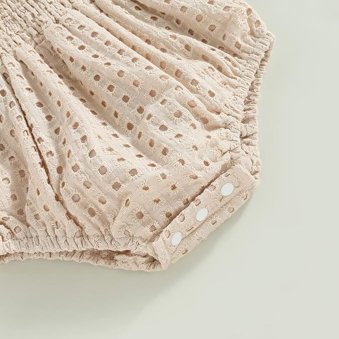 Newborn Baby Girl Bodysuit Sleeveless Halter Frill Romper One-piece Jumpsuit with Headband Summer Clothes Set