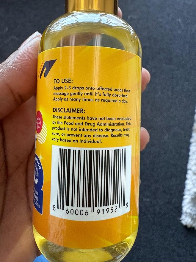 KIYAMEL Moisturizing Eczema Relief Essential Baby Oil with Hemp Seed Oil for Dry Itchy Skin Soothing Moisturizer with Vitamin E and Chamomile Revitalizing Hydration for Babies