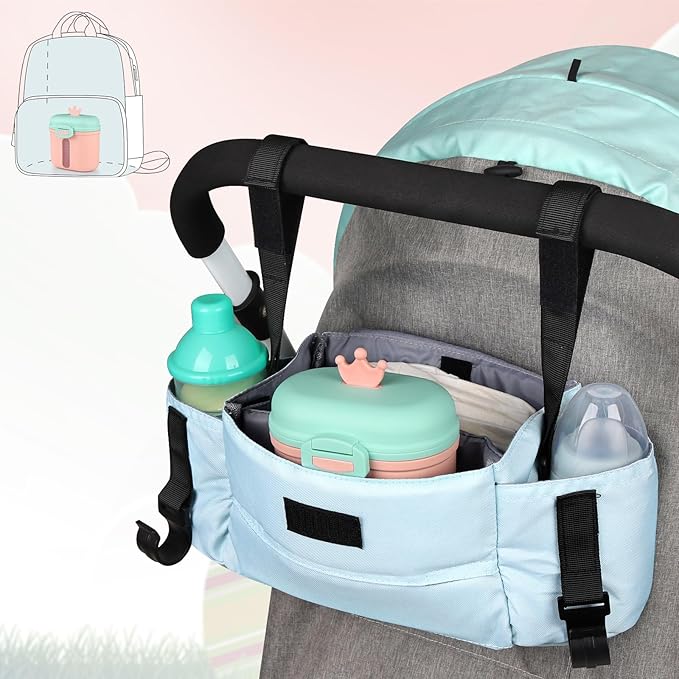 Accmor Baby Formula Dispenser On The Go, Portable Milk Powder Formula Dispenser with Scoop,Formula Containers for Travel Hold 12.7oz/360g Formula, Pink