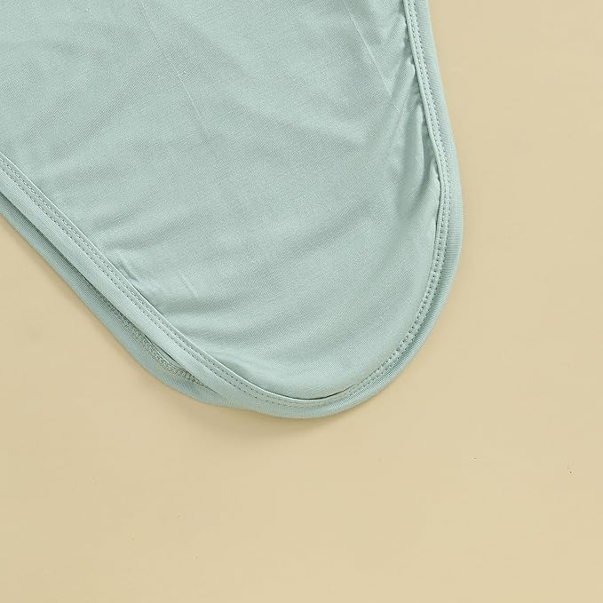 Newborn Knotted Gown 2 Pack Plain Sleeper for Baby Boy Girl Coming Home Outfit