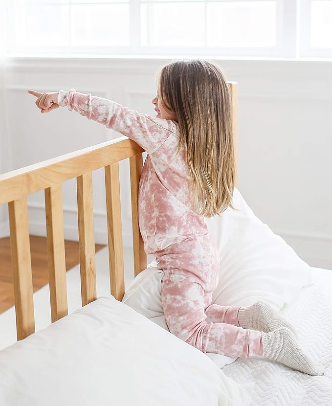 VAENAIT BABY 12M-12Y Toddler Kids Boys Girls 100% Cotton Marbling Tiedye Sung Fit Sleepwear Pajamas 2pcs Pjs Set