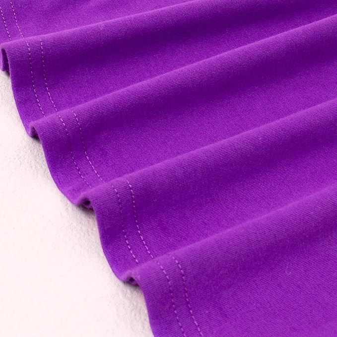 12M-14Y Toddler Baby Girls T Shirt Solid Color Blouse Ruffle Top Cotton Casual Tees Plain Shirt