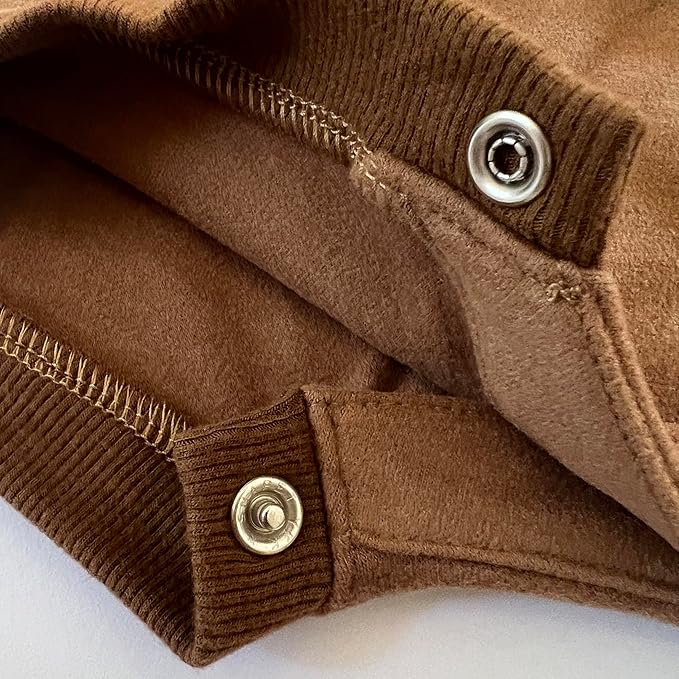 Geneve Oversized Brushed Jersey Romper - Angel Wing Embroidery - Cozy