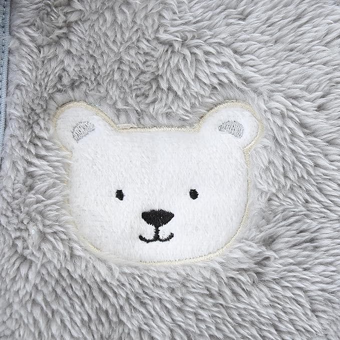 Baby Romper Infant Hooded Jumpsuit Long Sleeve Footed Onesie Outwear Outfits