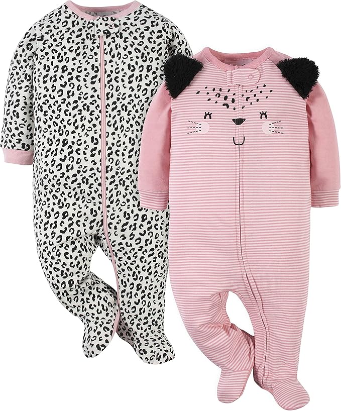 Gerber baby-girls 2-pack Sleep 'N Play