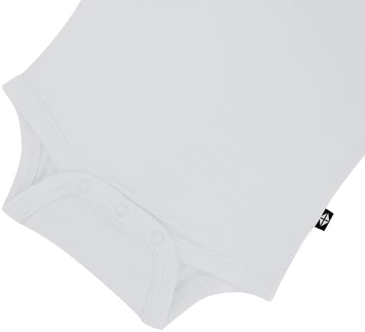 KYTE BABY Short Sleeve Unisex Baby Bodysuits, Rayon Made From Bamboo Material