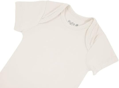 KYTE BABY Short Sleeve Unisex Baby Bodysuits, Rayon Made From Bamboo Material