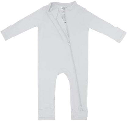 KYTE BABY Unisex Rayon Made From Bamboo Zippered Rompers 0-24 Months