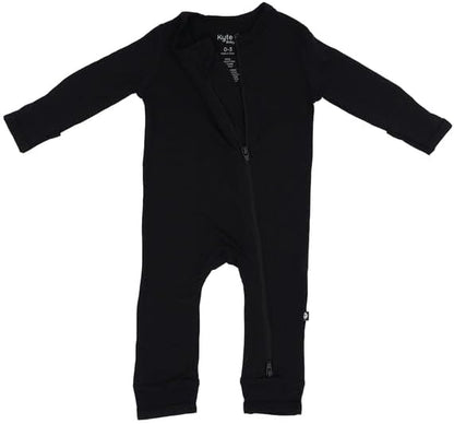KYTE BABY Unisex Rayon Made From Bamboo Zippered Rompers 0-24 Months