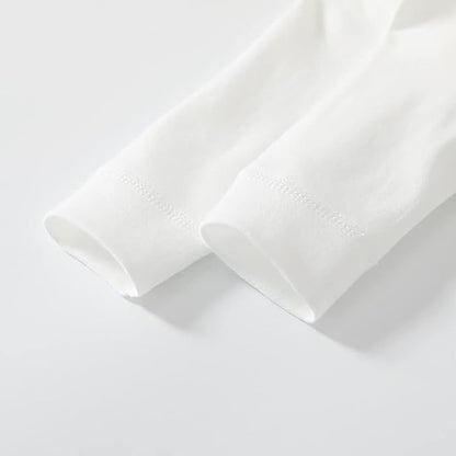 Baby Long Sleeve Side-snap Cotton Shirt Unisex Newborn Girls Boys Kimono Tee Shirts Top