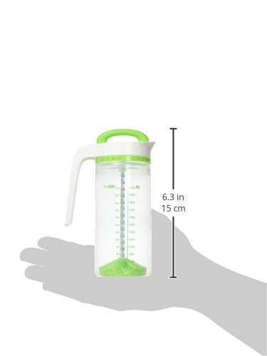 Munchkin Smart Blend Formula Mixing and Breast Milk Storage Pitcher, Mix and Store up to 24 Ounces, Green