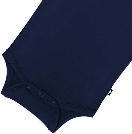 KYTE BABY Short Sleeve Unisex Baby Bodysuits, Rayon Made From Bamboo Material