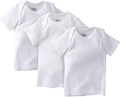 Gerber Baby-Girls 3-Pack Short-Sleeve Slip-on Shirtsinfant-and-Toddler-Hoodies