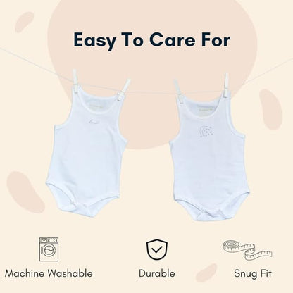 Feathers Baby Super Soft Cotton Onepiece Bodysuit Undershirt
