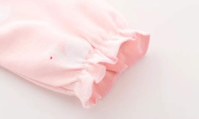 Baby One Piece Romper Soft Cotton Sleepwear Footed Jumpsuit for 0-12 Month Infant