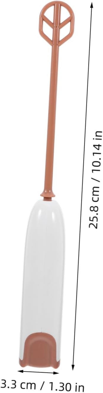 Cabilock Portable Handheld Electric Mixer Stirrer for Milk Powder Protein Shakes Detachable Design for Easy Cleaning Lightweight Drink Mixer for Parents Go Use Stirring Rods Warm White