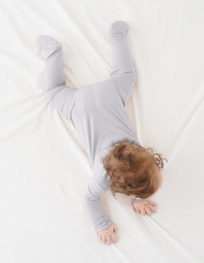 Baby Footie Romper Pajamas Unisex Newborn Infant Pjs Soft Rompers Viscose from Bamboo Sleepwear