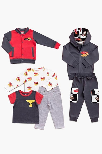 Monica + Andy Crewneck Tee, 100% Organic Cotton Clothes for Girls & Boys, Printed T-Shirt Sizes for Kids, Toddler & Baby