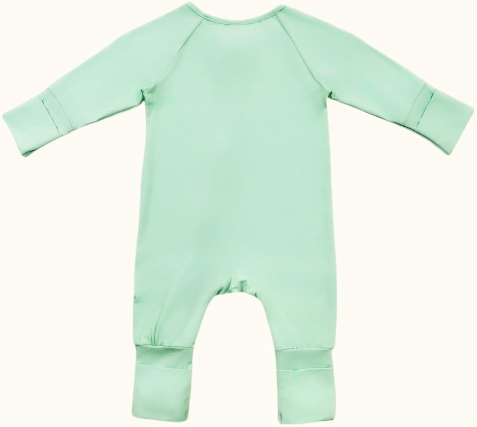 Bow Dream Baby Girl Romper Jumpsuit Bamboo Rayon Baby Clothes Boys & 2 Way Zipper Outfit Baby Clothes for Girls