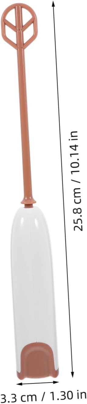 ABOOFAN Electric Handheld Mixer with Extended Rod Multifunctional Milk Powder Stirrer for Shakes Portable Juice Mixer Wand for Smooth Blending Easy Clean Design Mixing Rods Warm White