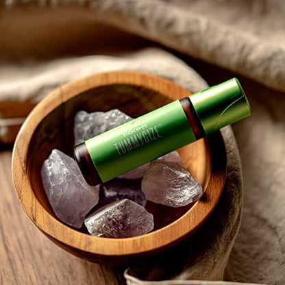 Young Living KidScents TummyGize Essential Oil Roll-On | 10 ml | Gentle and Calming Tummy Support for Kids | Blend of Tangerine, Ginger, and Fennel Essential Oils