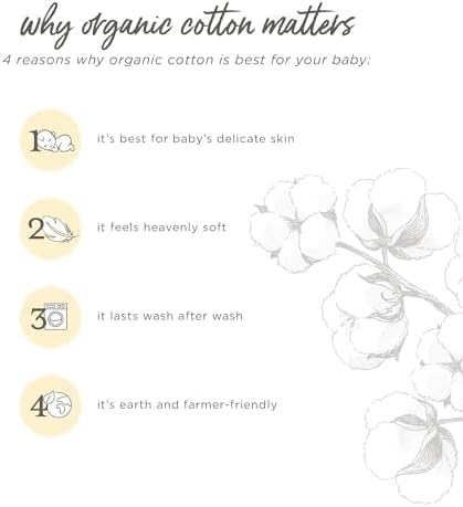 Burt's Bees Baby Baby Girls Sleeper Pajamas, 100% Organic Cotton, One-piece PJs, Diagonal Zip Up Jumpsuit, Snug Fit Footie