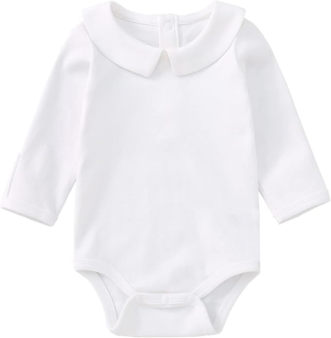 pureborn Baby Girls Boys Bodysuit Super Soft Cotton Romper 0-24 Months