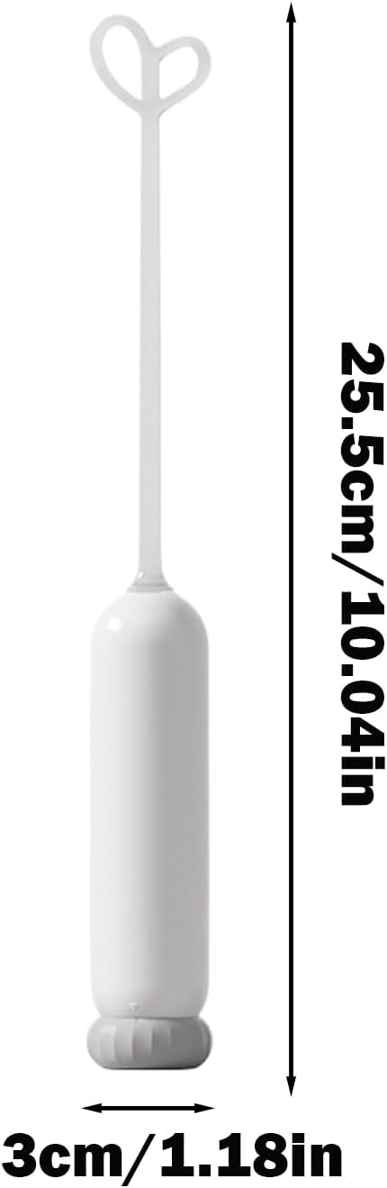 Baby Formula Stirrer Electric - Baby Bottle Frother, Compact Formula Stirrer, Handheld Milk Whisk | Efficient Mixing Tool for New born Feedings, Battery Operated with Spill Control Hot and Cold Milk