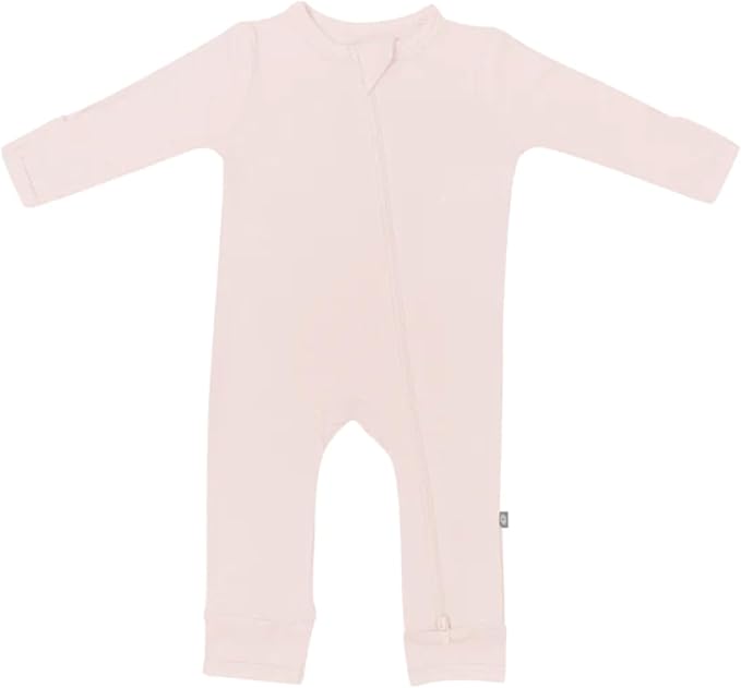 KYTE BABY Unisex Rayon Made From Bamboo Zippered Rompers 0-24 Months