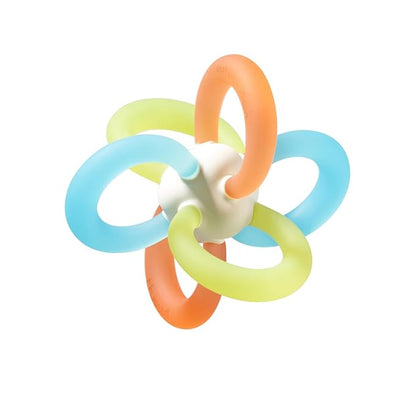 Thyseed Mini Teether Toy | Silicone Soothing Baby Teether Toys for Infants（1 Pack）