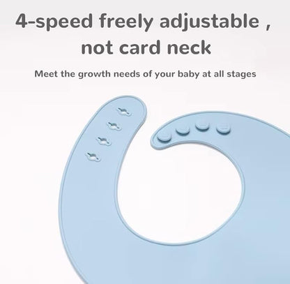 SiliKid Essential 15-Piece Silicone Baby Feeding Set – Complete Toddler Mealtime Kit with Suction Plate, Bowl, Bibs, Utensils, Cups & More – BPA-Free, Baby-Led Weaning Essentials