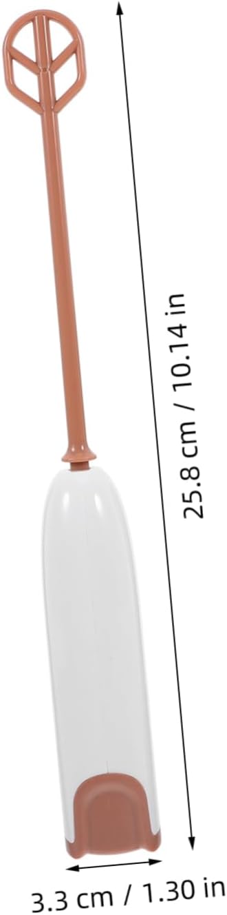 Electric Milk Powder Mixer Handheld Stirrer Portable Drink Blender for Home and Travel Compact Design with Extended Rod Convenient Mixing Tool for Milk Battery Not Included Warm