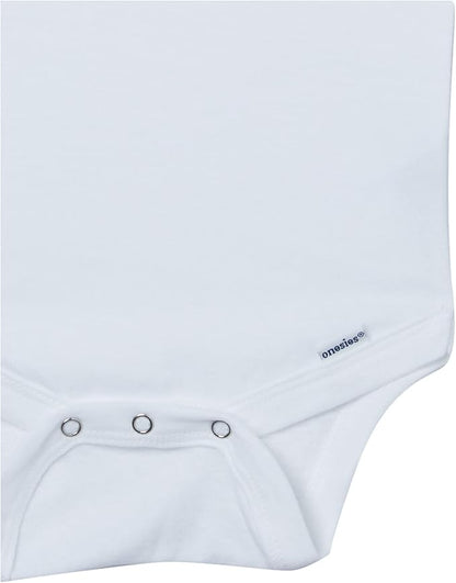 Gerber unisex-baby 8-pack Short Sleeve Onesies Bodysuits